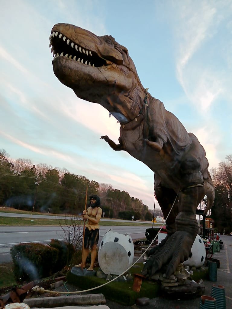 T-Rex on the Rum Pie Review Adventure